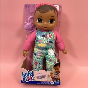 Baby Alive Sweet Doll with Pink and Green Outfit